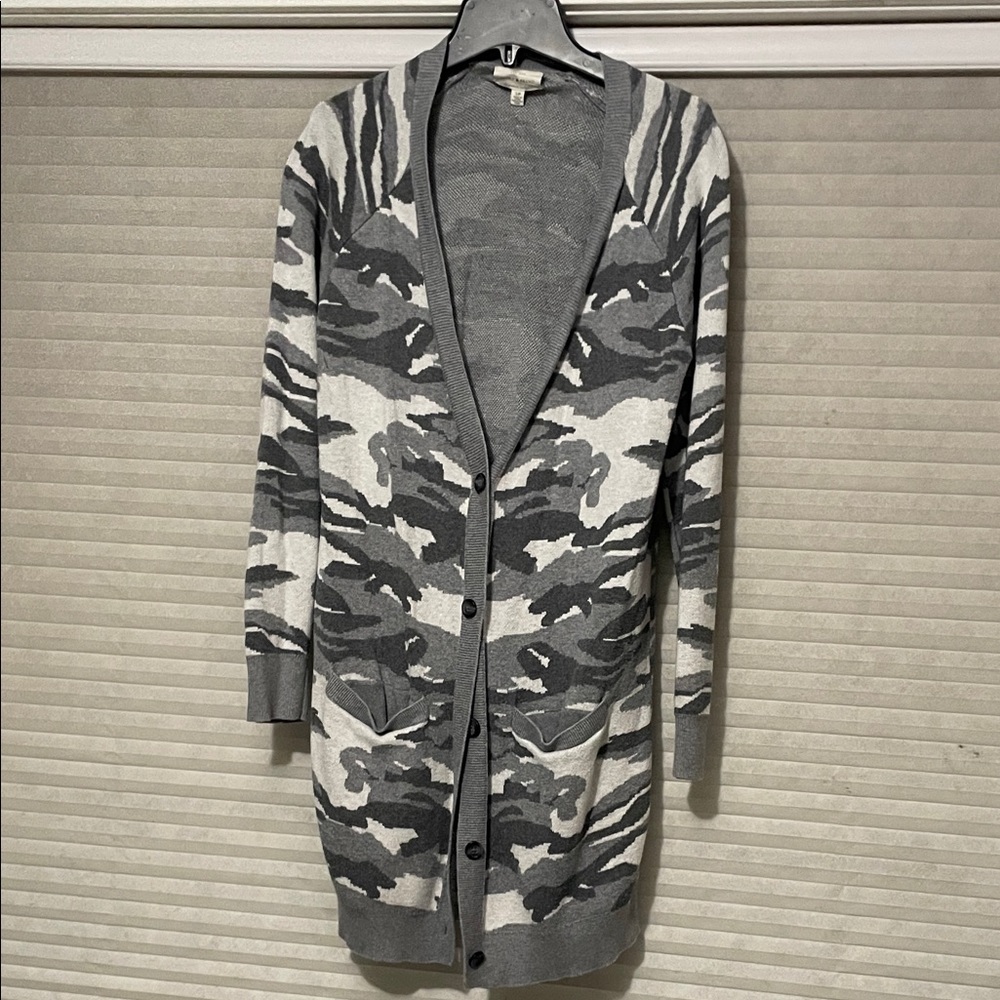 Lucky Brand Gray Knit Sweater